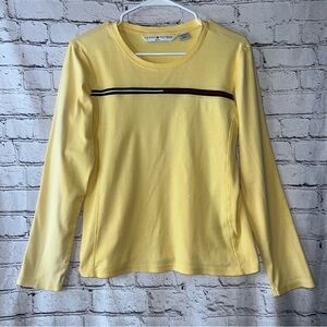 Tommy Hilfiger Vintage Y2K Long Sleeve Top Size Large